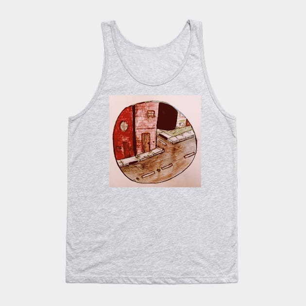 Main Street Tank Top by Flowersnbees